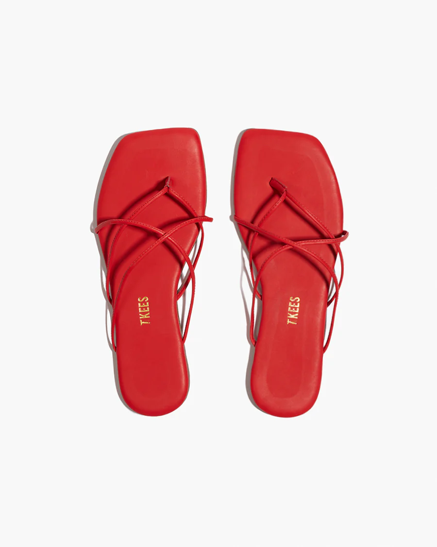 Square Toe Elle - Red