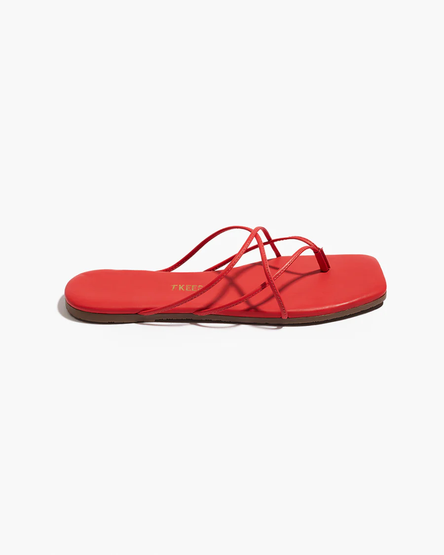 Square Toe Elle - Red