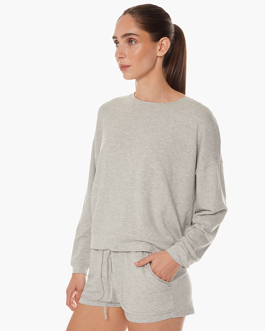 Coucher de Soleil Crew - Heather Grey