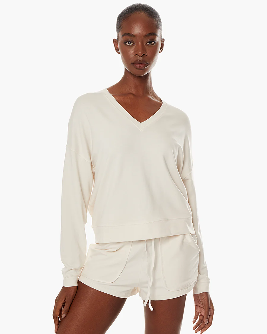 MatinÃ©e de Tennis V-neck - Cream