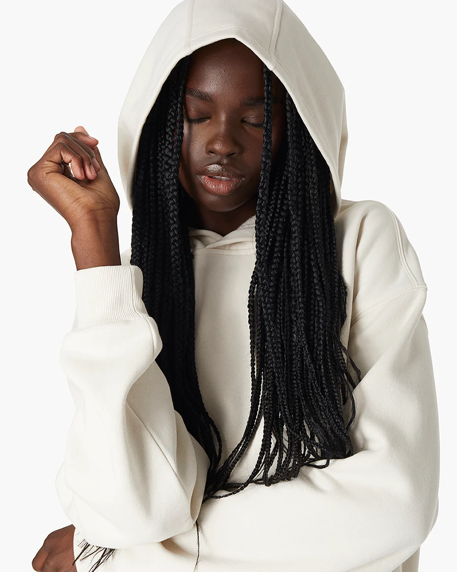 Air Whipped Hoodie - Bone
