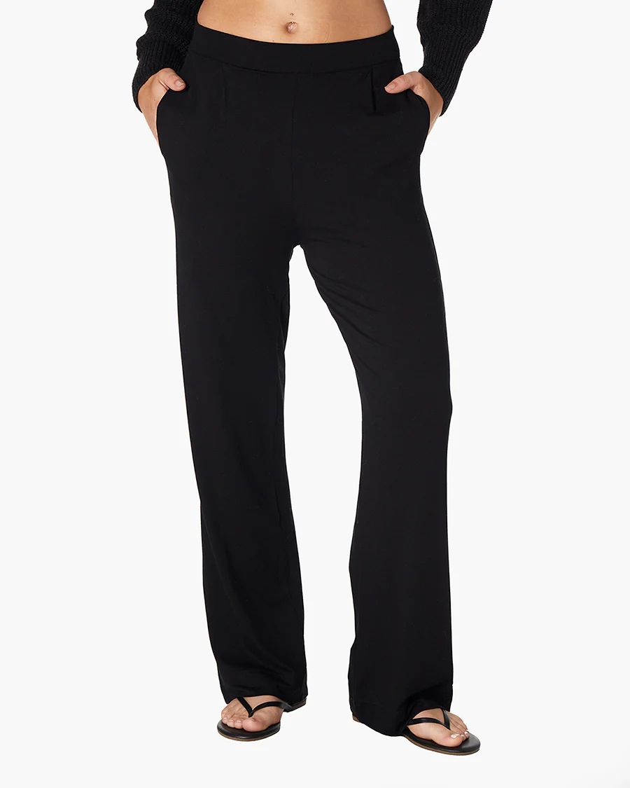 Soft Touch Stretch Pant - Black