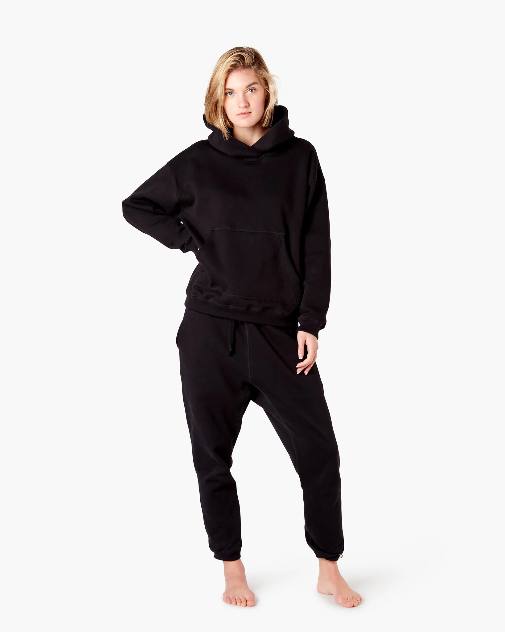 The Warm Jogger - Black