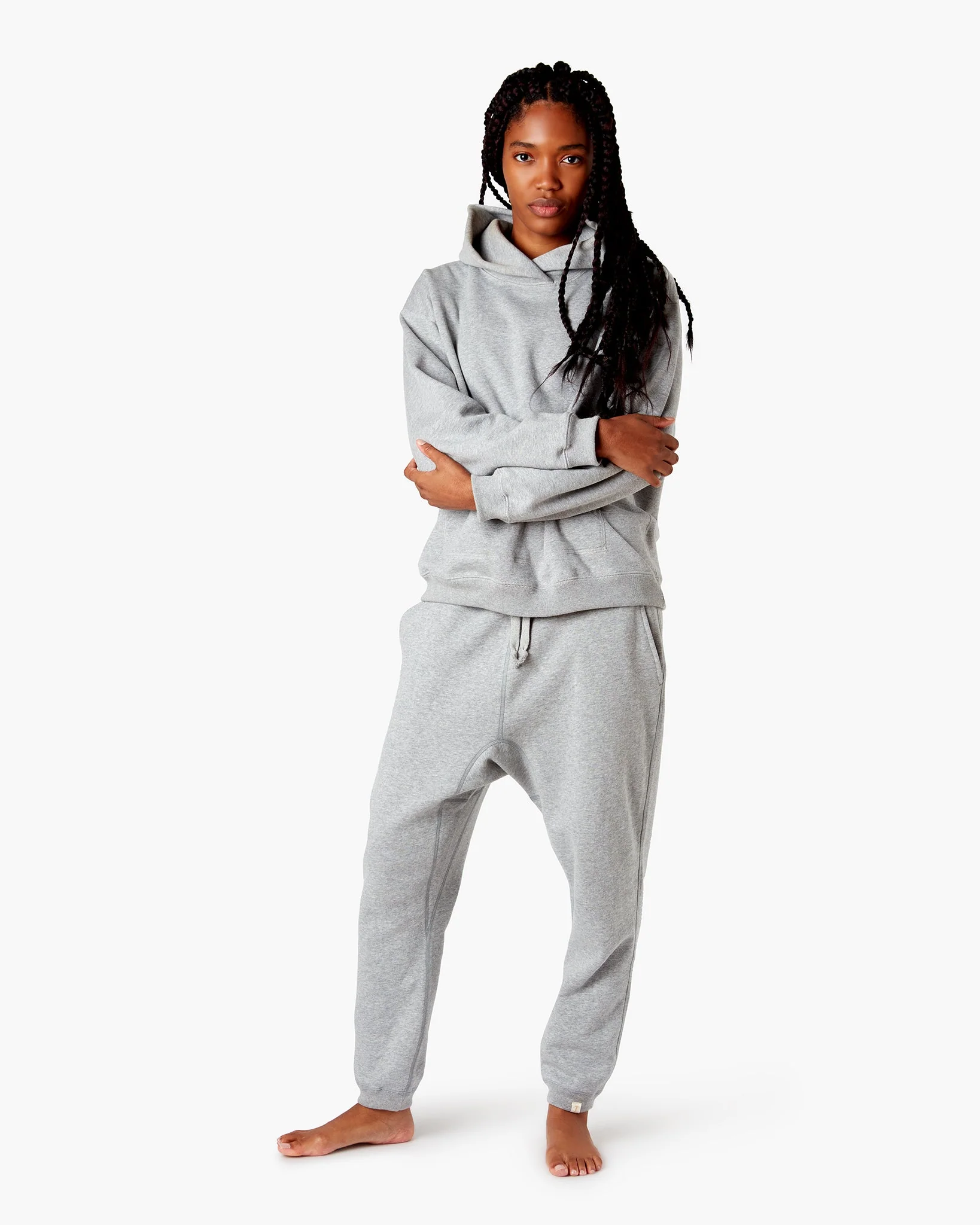 The Warm Jogger - Grey mix