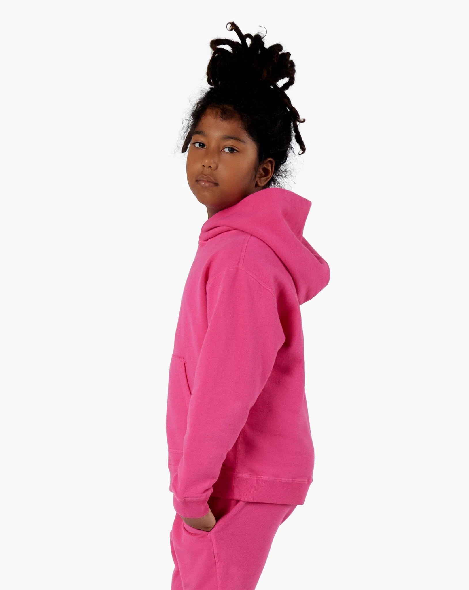Kids Hoodie - Cherry Pink