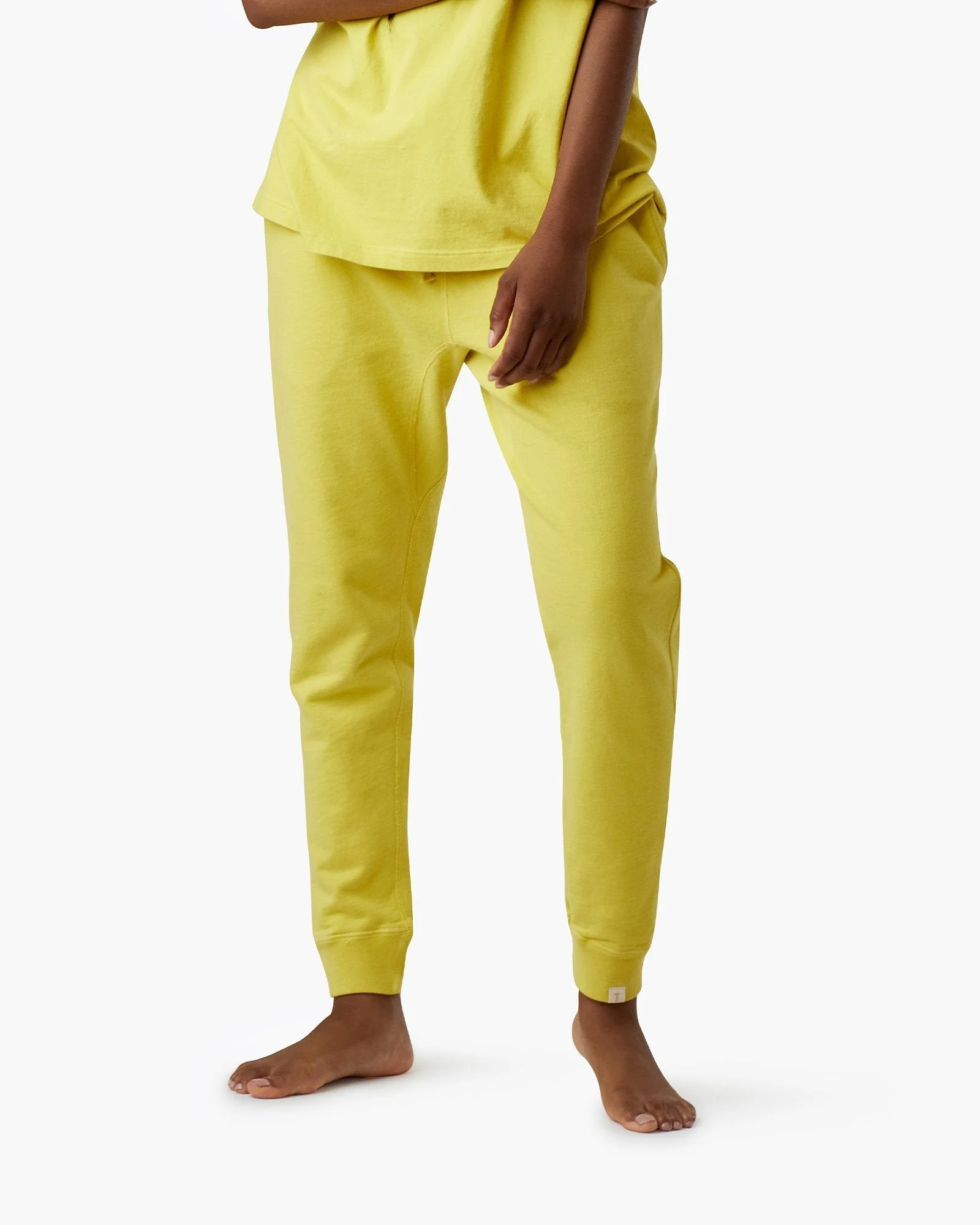 Core Sport Jogger - Capri Lemon