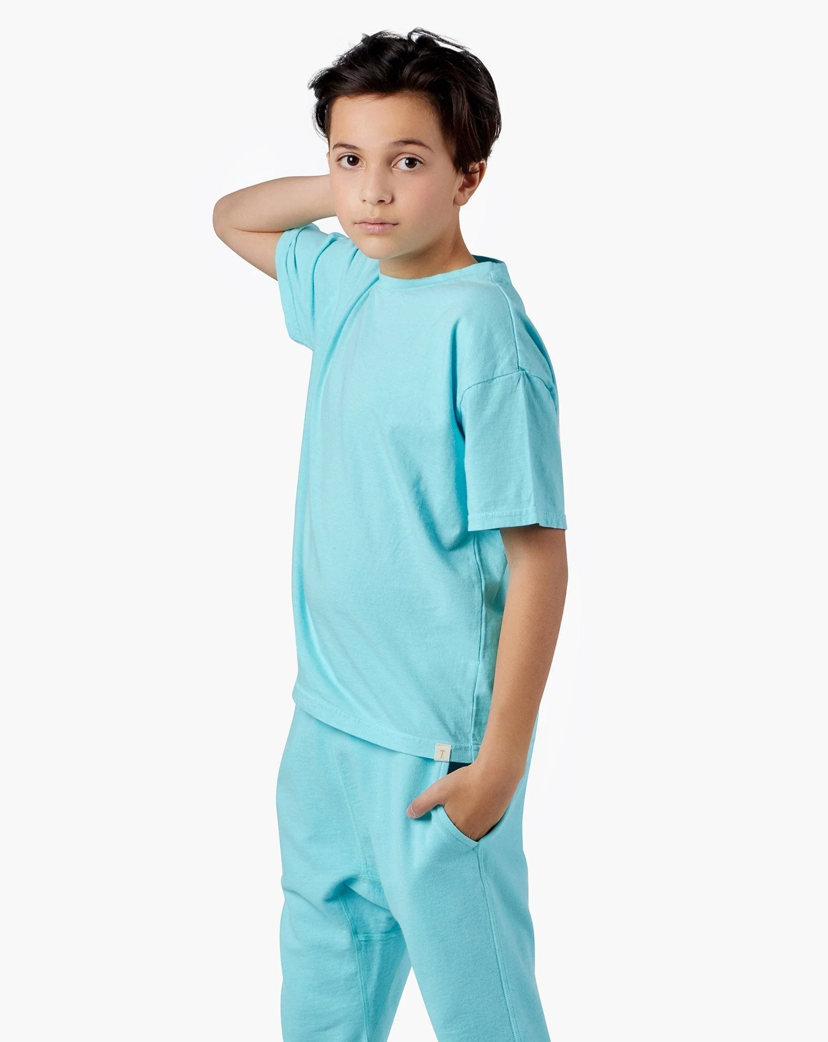 Kids Tee - Sky Blue