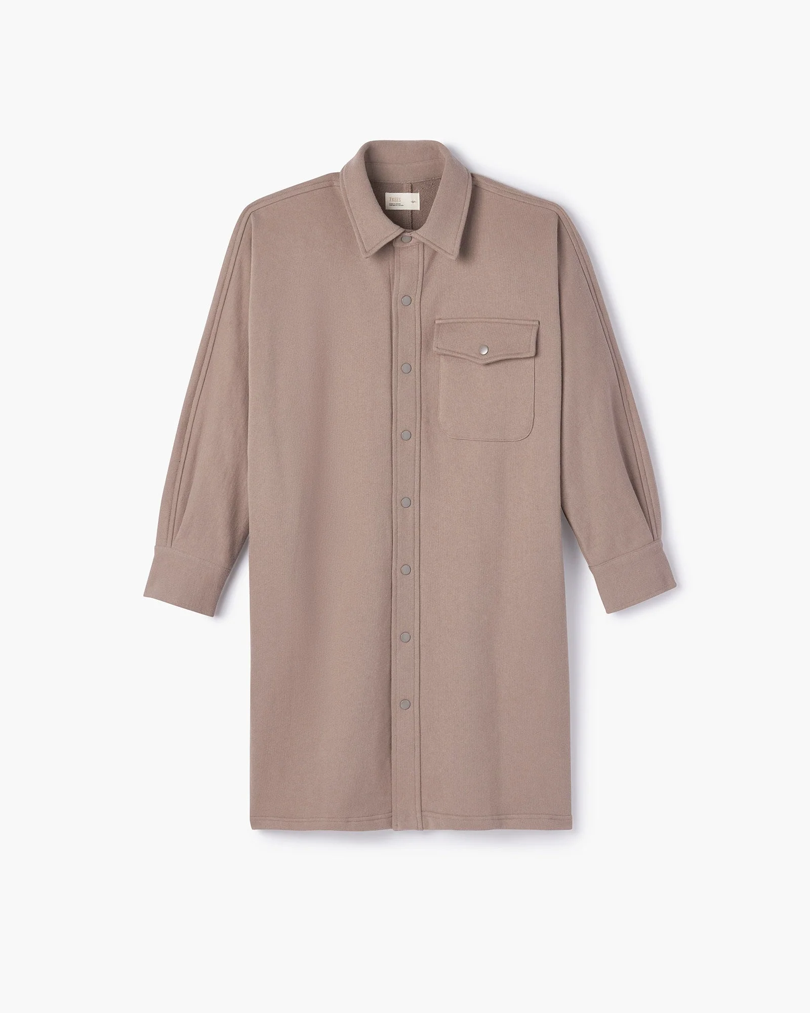 Oversized Shirt Jacket - Earthen