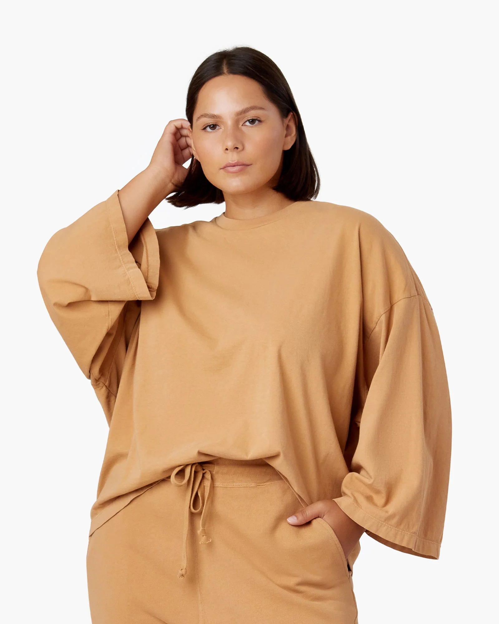 Core Longsleeve Tee - Toast