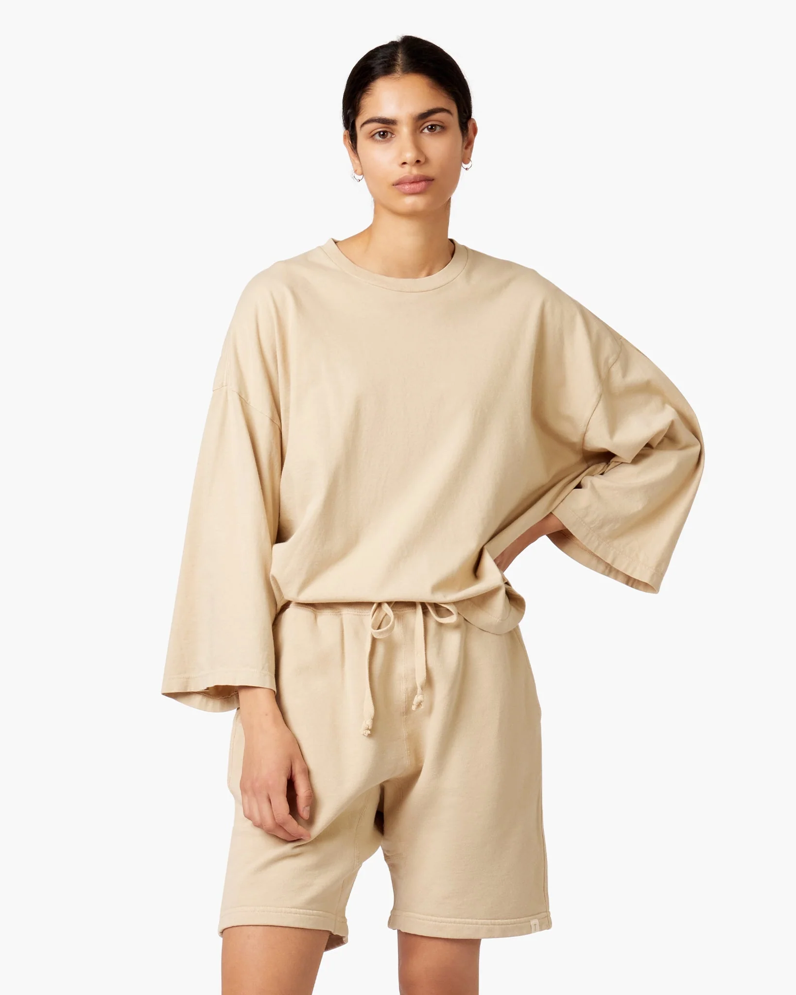 Core Longsleeve Tee - Latte
