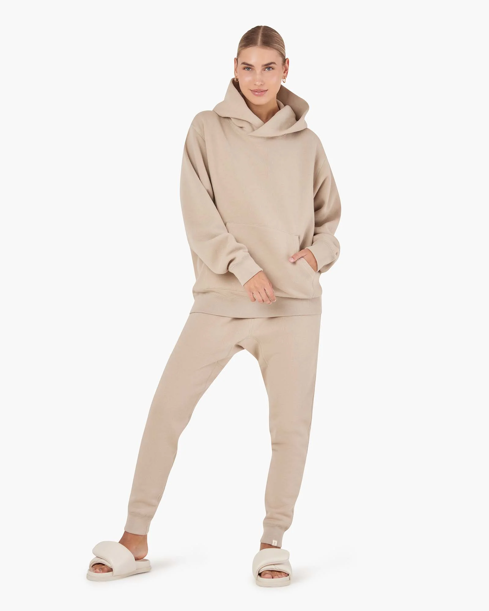 Core Fleece Sport Jogger - Sand