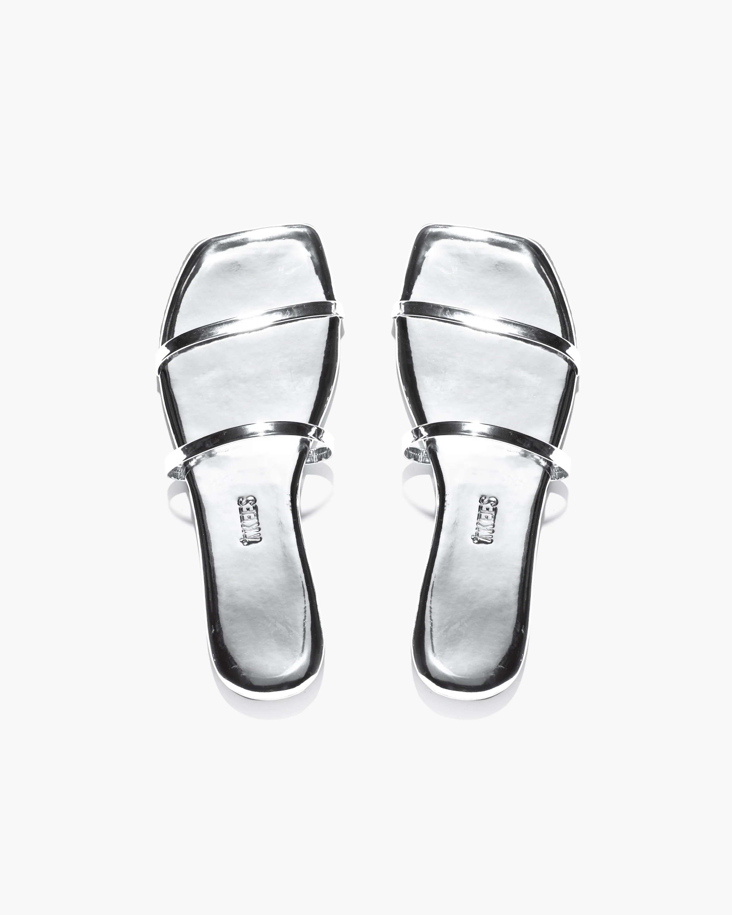 Square Toe Gemma Mirror - Chrome