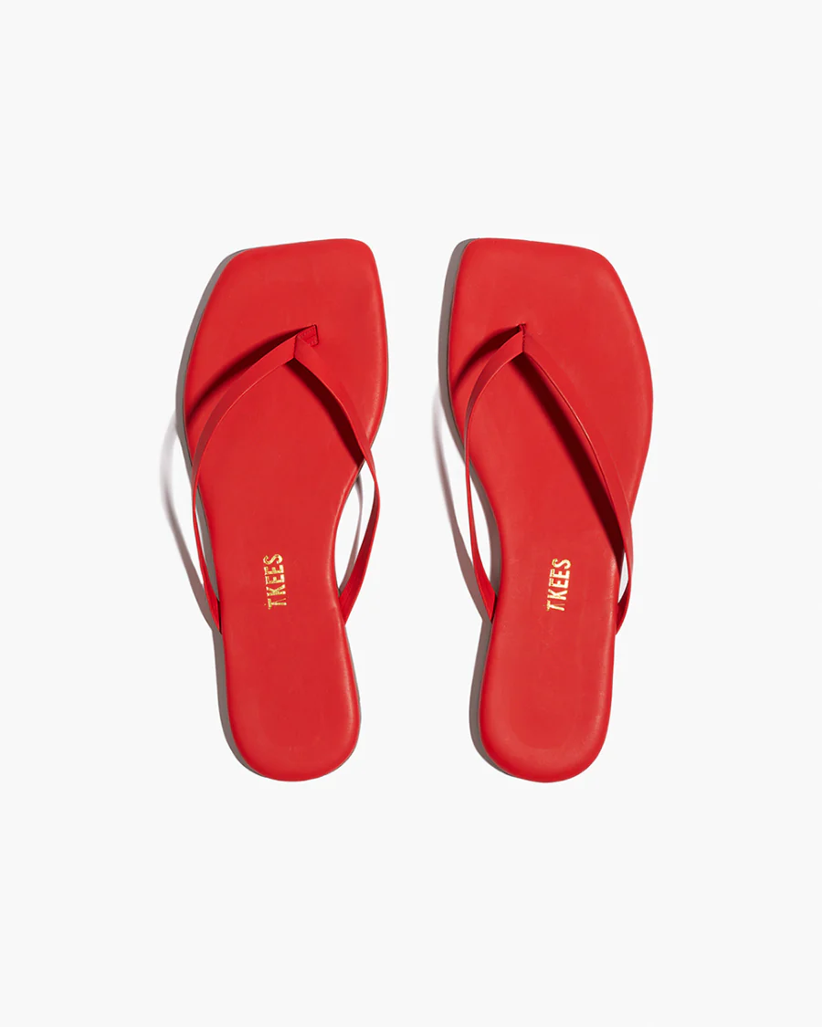 Square Toe Lily - Red